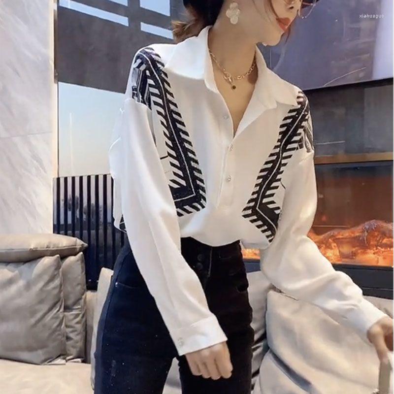 Women's Blouses Spring French Style Long Sleeve Chiffon Shirt Women For Fashion 2022 Elegant Blouse, White
Women's Blouses Spring French Style Long Sleeve Chiffon Shirt Women For Fashion 2022 Elegant Blouse, White