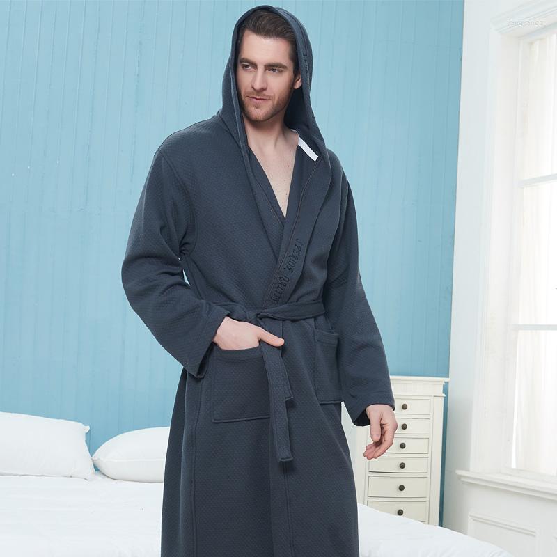 Men's Sleepwear Long Bathrobe Women Winter Hooded Men Thicken Cotton Robe Gown Plue XL Nightgown Loose Towel Fleece, Blue
Men's Sleepwear Long Bathrobe Women Winter Hooded Men Thicken Cotton Robe Gown Plue XL Nightgown Loose Towel Fleece, Blue