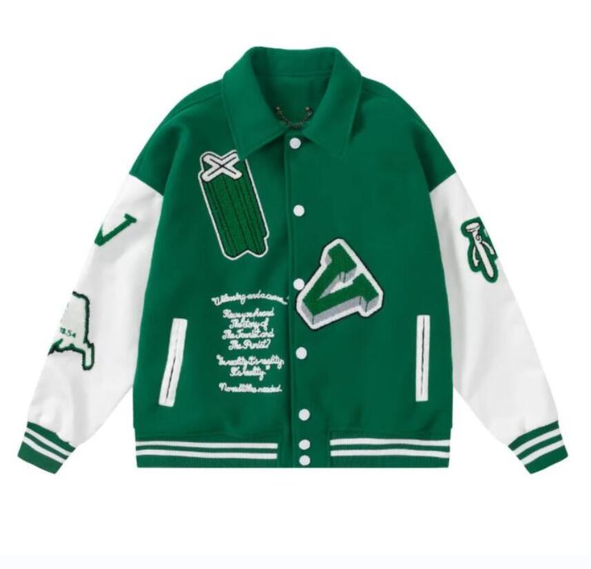 Women Designer Jackets Mens Woman Bomber Coats with Letters Embroidery Winter Brand Motorcycle Jacket Fashion Streetwear 3 Styles, Yellow
Women Designer Jackets Mens Woman Bomber Coats with Letters Embroidery Winter Brand Motorcycle Jacket Fashion Streetwear 3 Styles, Yellow
