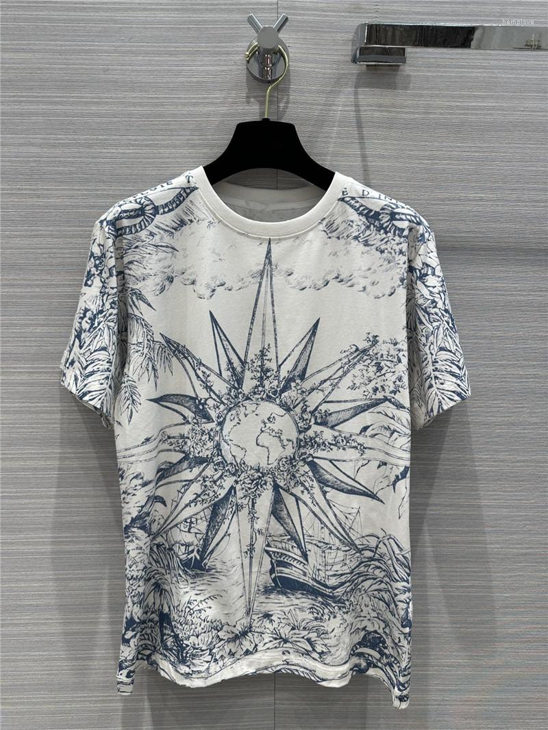 Women's T Shirts High Quality Tees For Women O Neck Nautical Planet Printed Shirt 1031, Beige
Women's T Shirts High Quality Tees For Women O Neck Nautical Planet Printed Shirt 1031, Beige