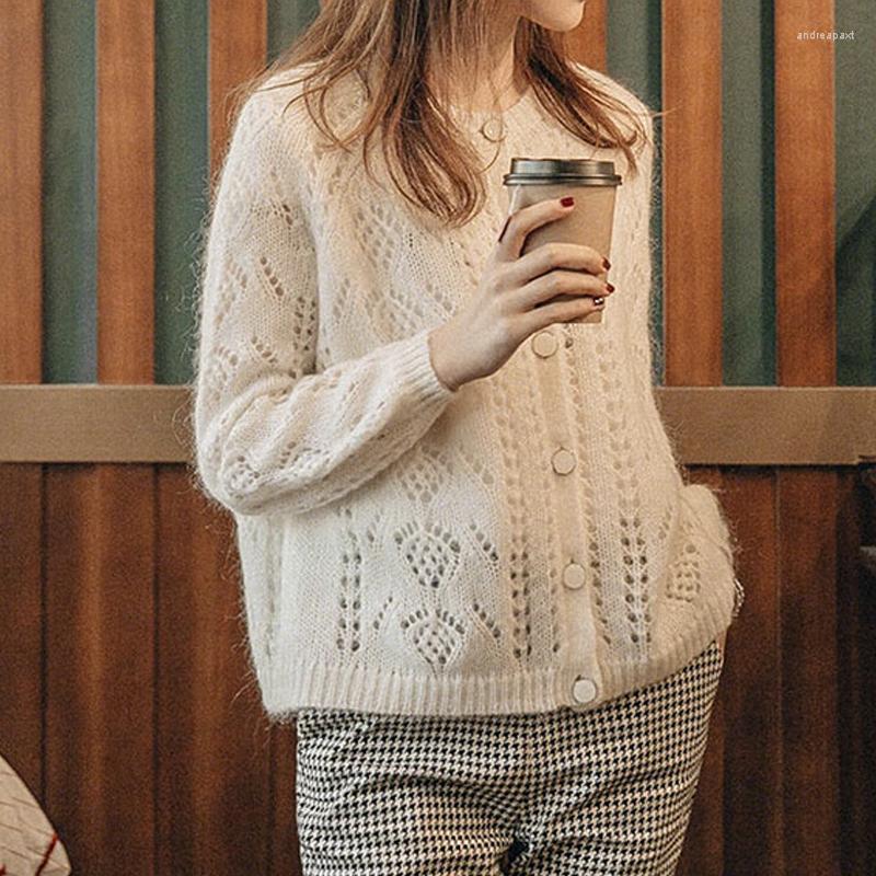 Women' Knits Super Chic Mohair Jumper Cardigan Autumn Spring Women Sweater Wool Top With Buttons White/red/grey/brown, Yellow
Women' Knits Super Chic Mohair Jumper Cardigan Autumn Spring Women Sweater Wool Top With Buttons White/red/grey/brown, Yellow