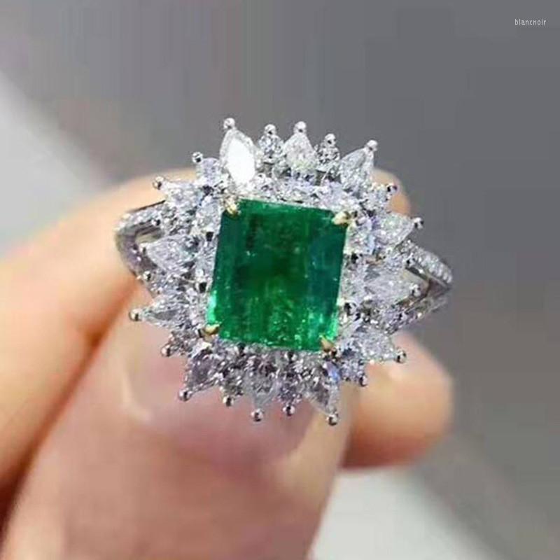 Wedding Rings TOBILO Elegant Green Cubic Zirconia For Women Crystal CZ Stone Anniversary Gift Stylish Lady's Party Jewelry 
Wedding Rings TOBILO Elegant Green Cubic Zirconia For Women Crystal CZ Stone Anniversary Gift Stylish Lady's Party Jewelry