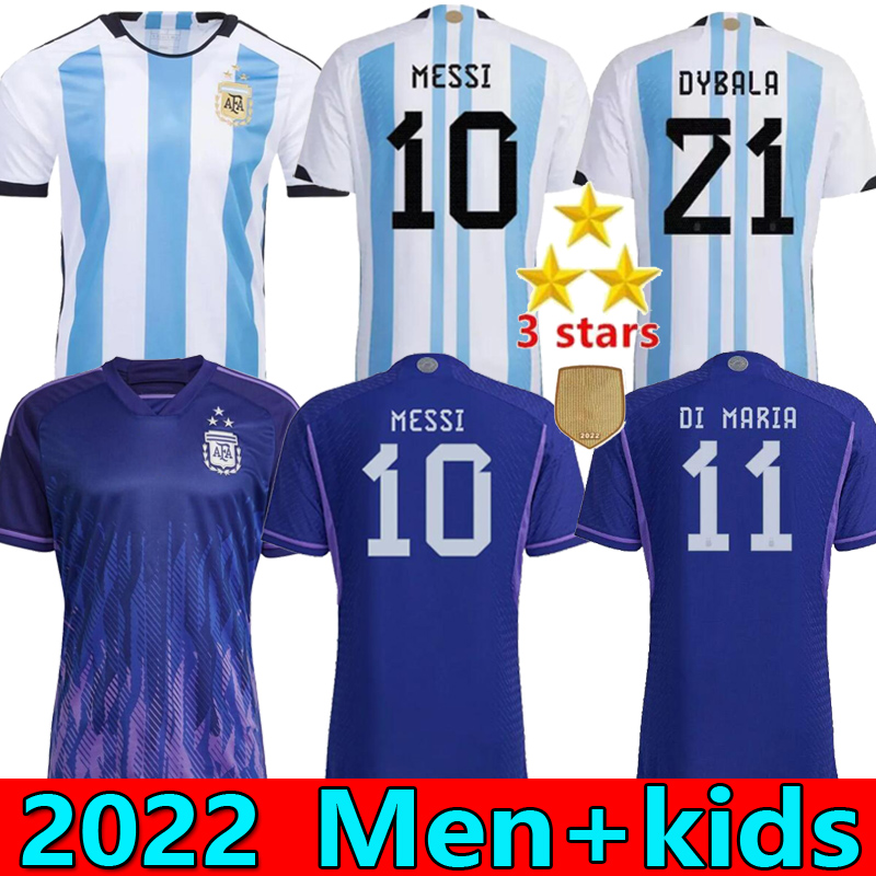 16-4XL Argentina soccer Jersey MESSIs J.ALVAREZ football shirt 2022 DYBALA AGUERO MARADONA DI MARIA Retro 1986 23 fans player version Men Kids kit sets uniforms, Player away 3
16-4XL Argentina soccer Jersey MESSIs J.ALVAREZ football shirt 2022 DYBALA AGUERO MARADONA DI MARIA Retro 1986 23 fans player version Men Kids kit sets uniforms, Player away 3