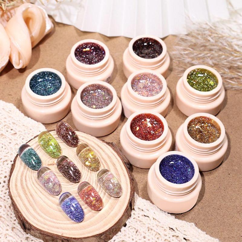 Nail Gel 1Box Shining Amber Glitter Color Polish Colorful Fashion Painting Exquisite Art Decorations, 04
Nail Gel 1Box Shining Amber Glitter Color Polish Colorful Fashion Painting Exquisite Art Decorations, 04