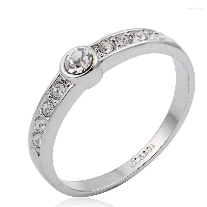 Wedding Rings White Gold Color Big & Accent Crystals Engagement Band For Women Anillos Bague Anel Feminino Aneis Finger Jewelry
Wedding Rings White Gold Color Big & Accent Crystals Engagement Band For Women Anillos Bague Anel Feminino Aneis Finger Jewelry