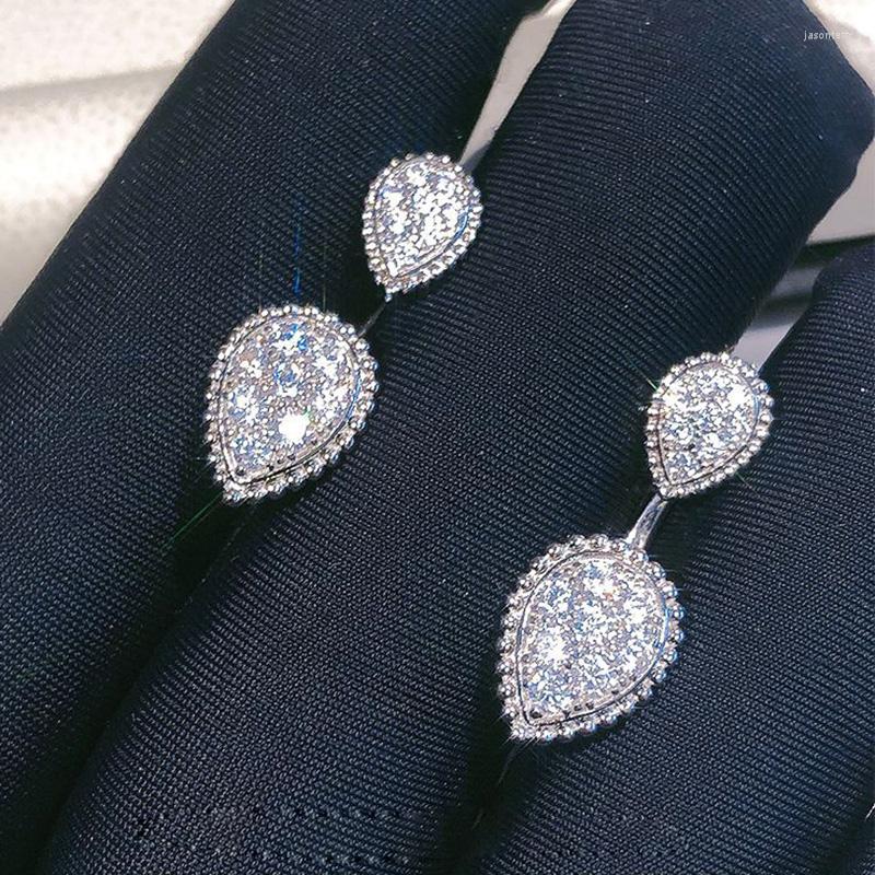 Dangle Earrings High Quality 925 Sterling Silver Color Water Drop Style Small Zircon Earring For Women Fashion Jewelry DE031
Dangle Earrings High Quality 925 Sterling Silver Color Water Drop Style Small Zircon Earring For Women Fashion Jewelry DE031