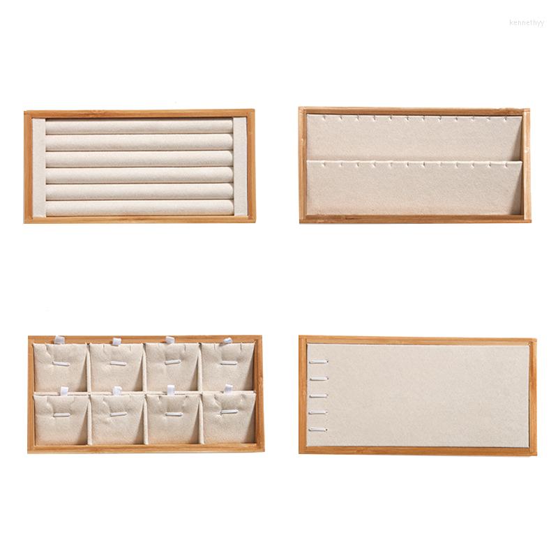 Jewelry Pouches 4Pcs Bamboo Wood Necklace Bracelet Ring Stand Earring Storage Tray Display Props Beige
Jewelry Pouches 4Pcs Bamboo Wood Necklace Bracelet Ring Stand Earring Storage Tray Display Props Beige
