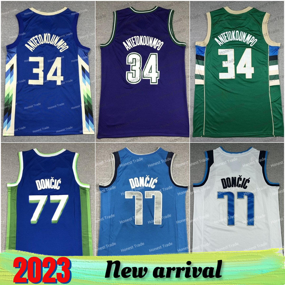 2022 23 New Basketball Jersey Luka 34 Giannis Doncic Stitched Men Basketball Stitched White Green Blue Breathable Sports Wear, Men jersey
2022 23 New Basketball Jersey Luka 34 Giannis Doncic Stitched Men Basketball Stitched White Green Blue Breathable Sports Wear, Men jersey