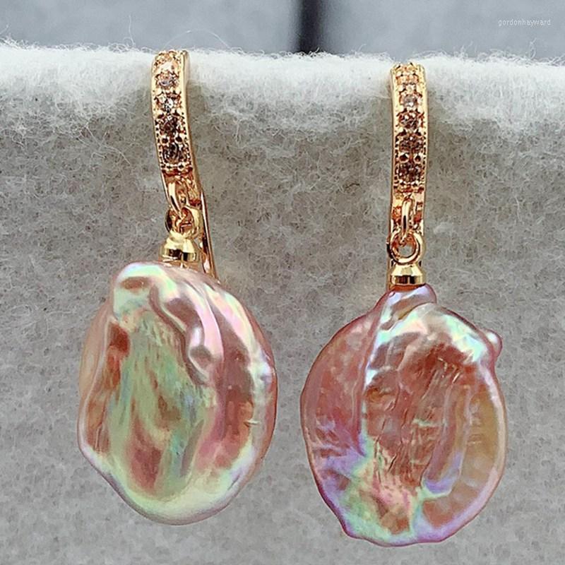 Dangle Earrings 16x19mm Multi-color Baroque Pearl 18K Ear Drop Hook Real Jewelry Aurora Accessories Classic Mesmerizing Earbob
Dangle Earrings 16x19mm Multi-color Baroque Pearl 18K Ear Drop Hook Real Jewelry Aurora Accessories Classic Mesmerizing Earbob