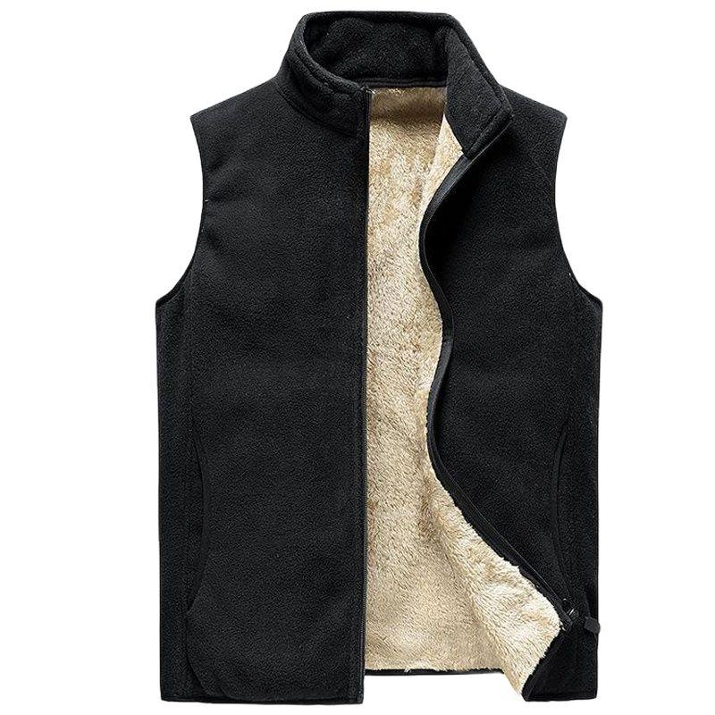 Men's Vests Cashmere Mens Jacket Sleeveless Vest Soft Casual Coats Male Velvet Wool Men Thicken Waistcoat 8XL Elderly, 2018blue
Men's Vests Cashmere Mens Jacket Sleeveless Vest Soft Casual Coats Male Velvet Wool Men Thicken Waistcoat 8XL Elderly, 2018blue