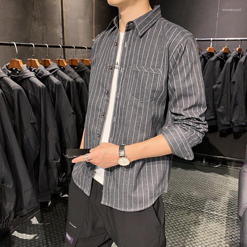 Men's Casual Shirts Male Clothing Camisa Fashion Men Slim Fit Long Sleeve Muscle Shirt Tops Trendy Vertical Striped Streetwear Cemebrit, Black
Men's Casual Shirts Male Clothing Camisa Fashion Men Slim Fit Long Sleeve Muscle Shirt Tops Trendy Vertical Striped Streetwear Cemebrit, Black