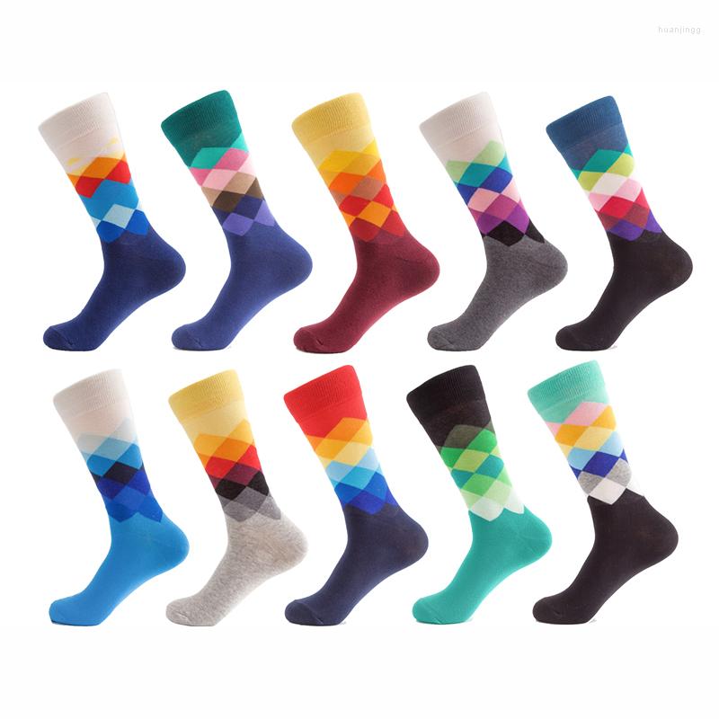 Men's Socks High Quality Men Cotton Fashion Colorful Diamond Pattern Deodorant Party Dress Man Size 38-46, White grey
Men's Socks High Quality Men Cotton Fashion Colorful Diamond Pattern Deodorant Party Dress Man Size 38-46, White grey