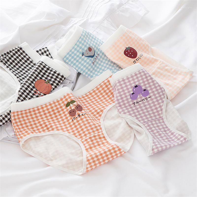 Women's Panties Cute Printed Cotton Women Underwear Japanese Cartoon Girl Briefs Mid Waist Underpants Fashion Female Lingerie Panty, Cherry
Women's Panties Cute Printed Cotton Women Underwear Japanese Cartoon Girl Briefs Mid Waist Underpants Fashion Female Lingerie Panty, Cherry