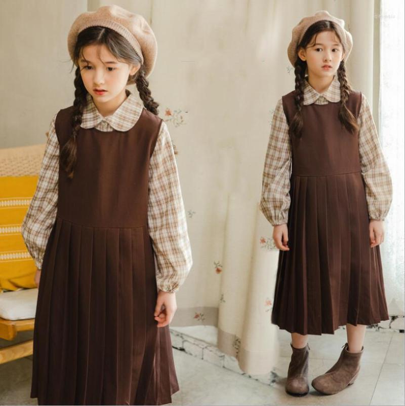 Clothing Sets Gilrs Plaid Shirt And Pleated Dress 2022 Spring Clothes Korea Fashion Kids High-grade Girl 6 8 10 12 Year, Khaki
Clothing Sets Gilrs Plaid Shirt And Pleated Dress 2022 Spring Clothes Korea Fashion Kids High-grade Girl 6 8 10 12 Year, Khaki