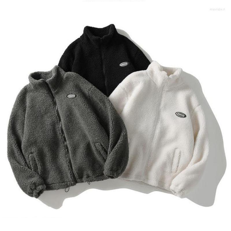 Men's Down Fashion Lamb Wool Coats Men Autumn Winter Thicken Polar Fleece Warm Zipper Outerwear 2022 Casual Clothes Big Size, Dark gray coats
Men's Down Fashion Lamb Wool Coats Men Autumn Winter Thicken Polar Fleece Warm Zipper Outerwear 2022 Casual Clothes Big Size, Dark gray coats