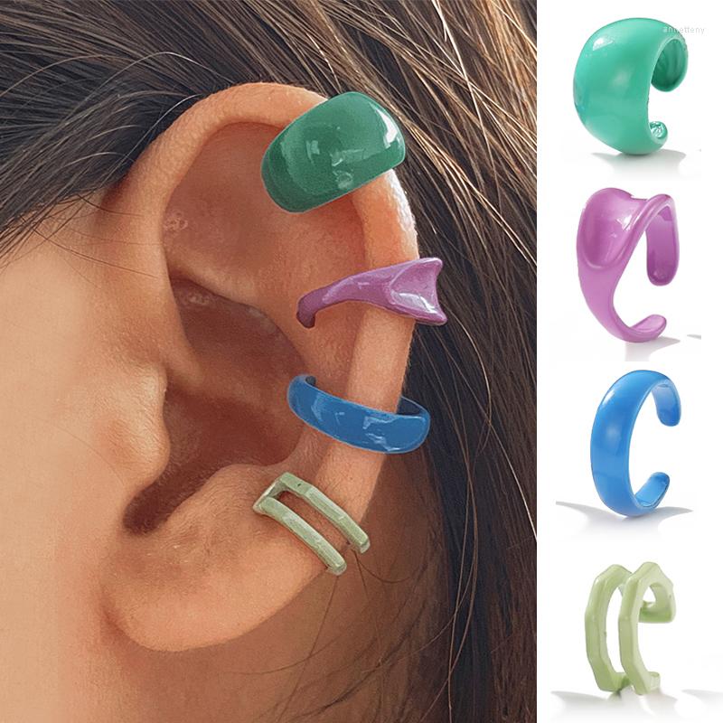 Backs Earrings 17KM Bohemian Colorful Resin Clip Set For Women Girls Korean Ear Clips Without Piercing Cuff Jewerly Gifts
Backs Earrings 17KM Bohemian Colorful Resin Clip Set For Women Girls Korean Ear Clips Without Piercing Cuff Jewerly Gifts