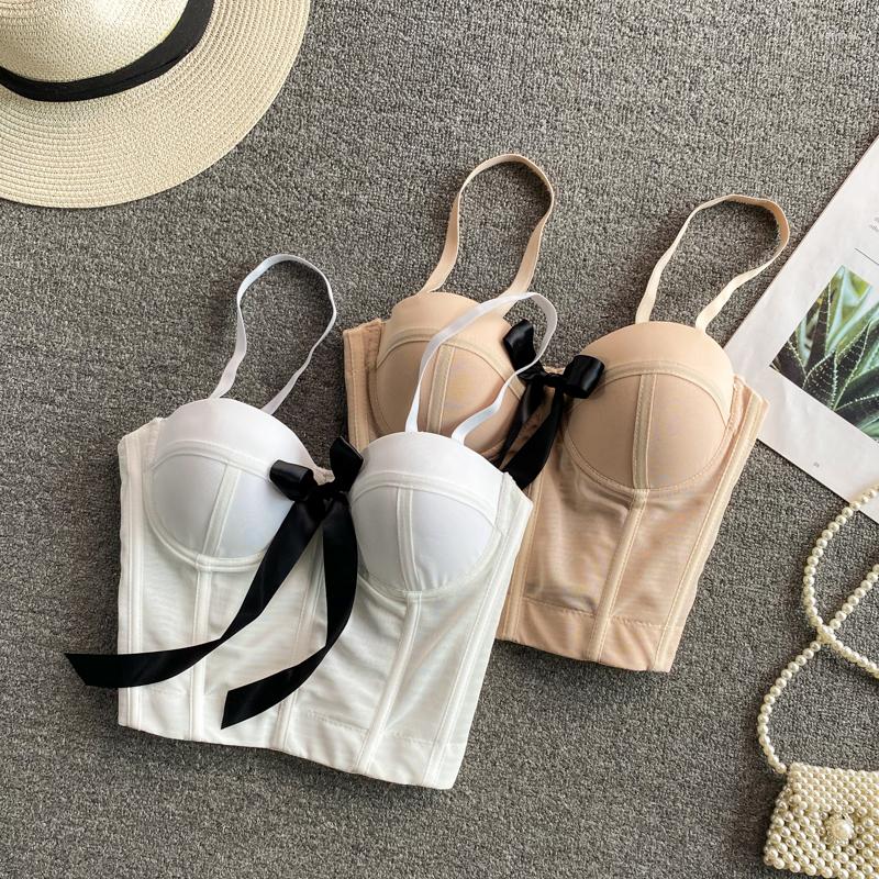 Women's Tanks Autumn Winter Product 3D Butterfly Smooth Backless Espartilho Lenceria Femenina Ins Style Fishbone Lady Padded Binder Bra, White -101305
Women's Tanks Autumn Winter Product 3D Butterfly Smooth Backless Espartilho Lenceria Femenina Ins Style Fishbone Lady Padded Binder Bra, White -101305
