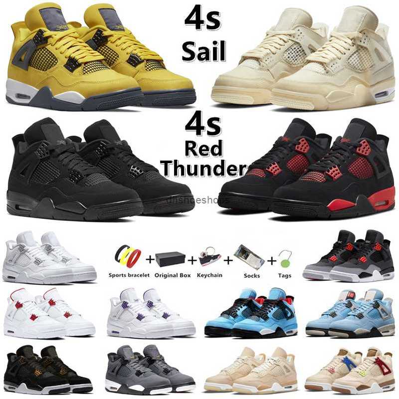 4 4s men women Basketball Shoes Red Thunder Zen Master Black Cat Infrared Sail Lightning University Blue Taupe Haze White Oreo mens trainer, Color#45
4 4s men women Basketball Shoes Red Thunder Zen Master Black Cat Infrared Sail Lightning University Blue Taupe Haze White Oreo mens trainer, Color#45