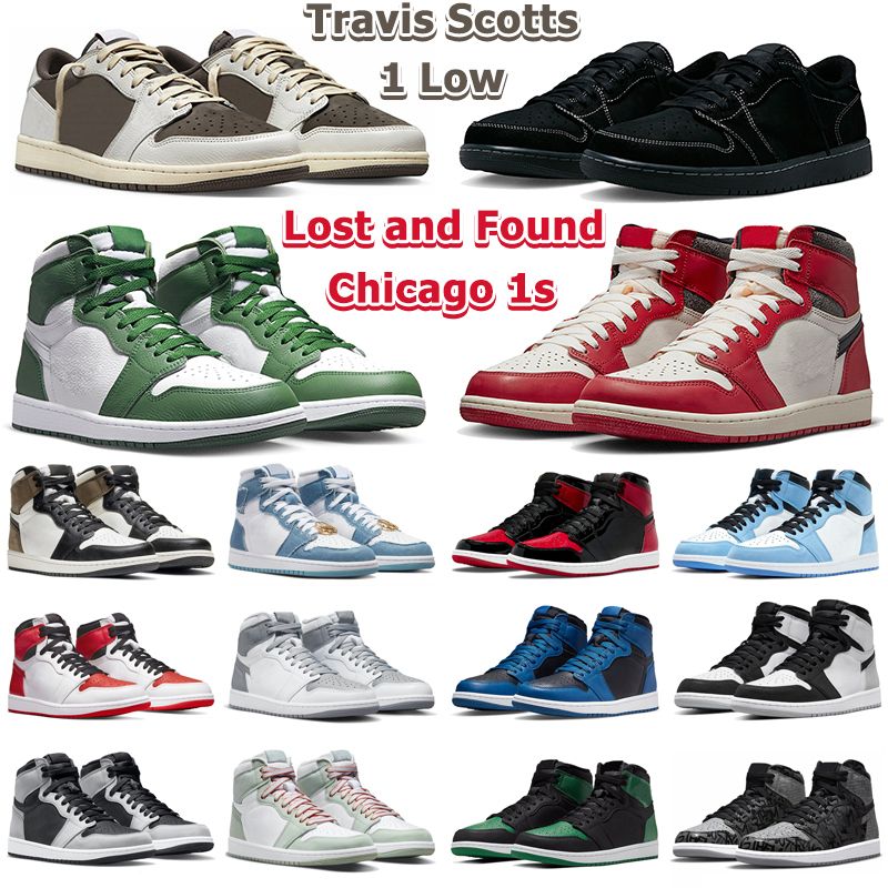 jumpman 1 basketball shoes 1s womens mens trainers low lost&found Black Phantom Reverse Mocha Starfish Bred Patent Cactus Jacks outdoor sports sneakers trainers, A33
jumpman 1 basketball shoes 1s womens mens trainers low lost&found Black Phantom Reverse Mocha Starfish Bred Patent Cactus Jacks outdoor sports sneakers trainers, A33
