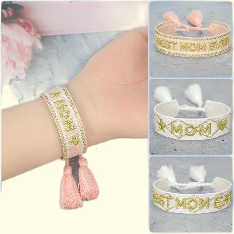 Charm Bracelets Mother's Day Bracelet MOM EVER European And American Simple Style Creative Gold Embroidered Tassel Jewelry
Charm Bracelets Mother's Day Bracelet MOM EVER European And American Simple Style Creative Gold Embroidered Tassel Jewelry