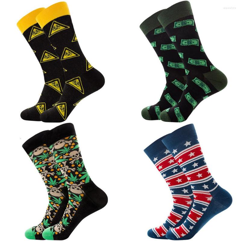 Men's Socks Novelty Cotton Business Harajuku Hip Hop Happy Colorful Funny Striped Star Dress For Man Christmas Gift
Men's Socks Novelty Cotton Business Harajuku Hip Hop Happy Colorful Funny Striped Star Dress For Man Christmas Gift
