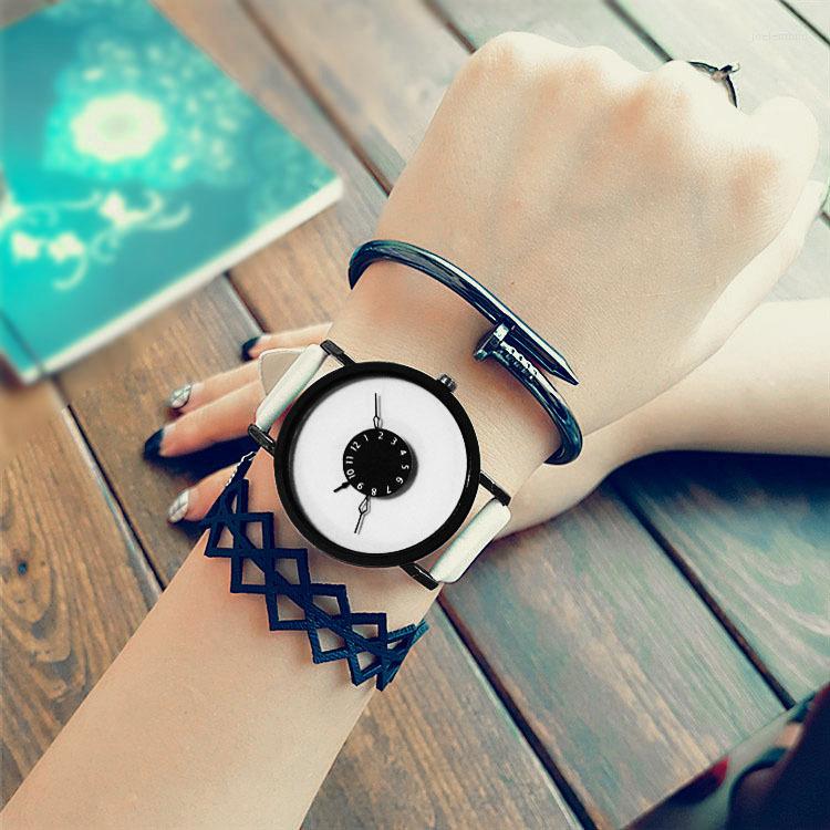 Wristwatches Fashion Round Quartz Innovative Digital Dial Casual Watches Rubber Strap Fashionable Clock For Waterproof Wristwatch Women, White
Wristwatches Fashion Round Quartz Innovative Digital Dial Casual Watches Rubber Strap Fashionable Clock For Waterproof Wristwatch Women, White