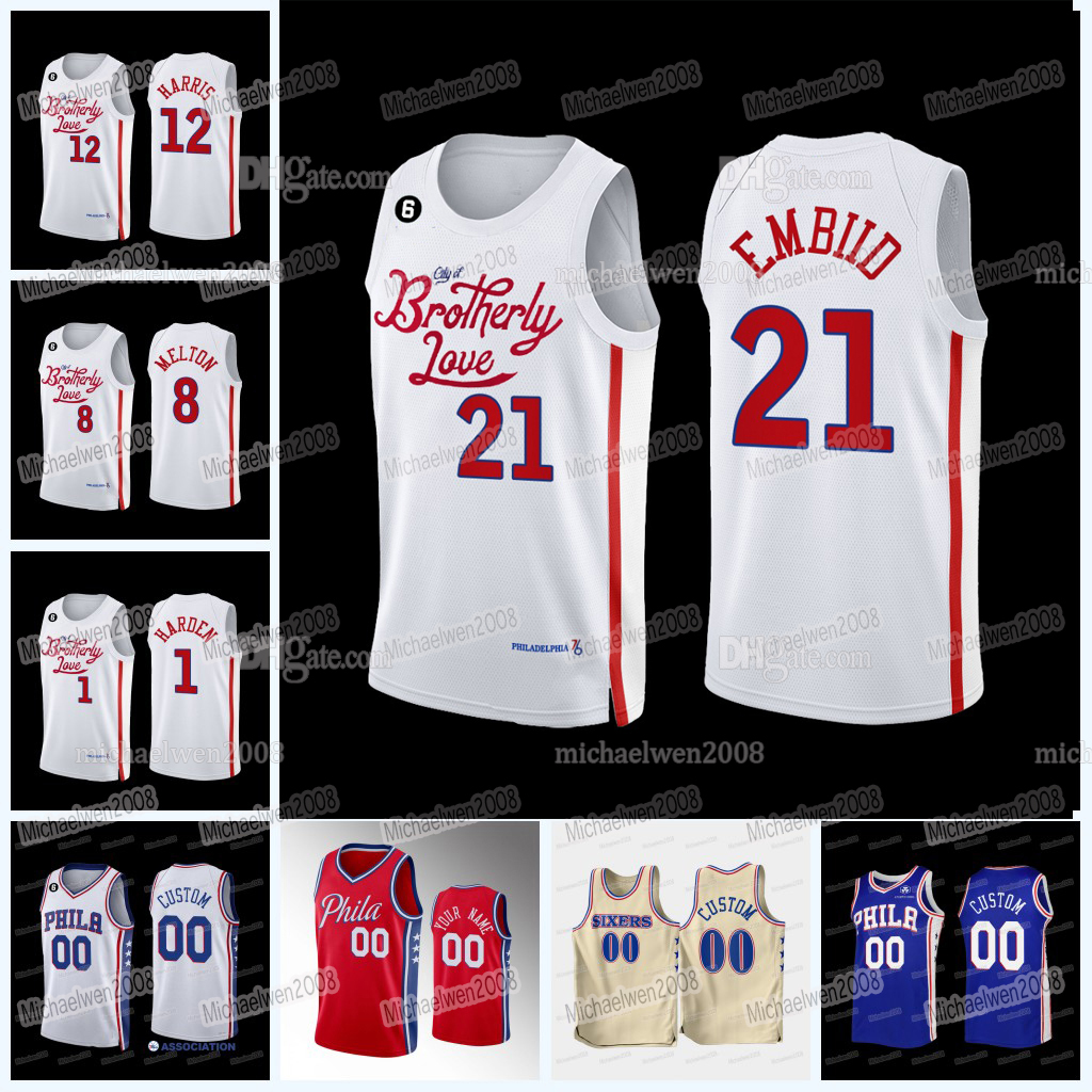 CUSTOM James 1 Harden 76er 2022-23 Basketball Jersey Philadelphias Joel 21 Embiid Tyrese 0 Maxey Matisse 22 Thybulle Tobias 12 Harris Georges 20 Niang Shake 18 Milton, Blue
CUSTOM James 1 Harden 76er 2022-23 Basketball Jersey Philadelphias Joel 21 Embiid Tyrese 0 Maxey Matisse 22 Thybulle Tobias 12 Harris Georges 20 Niang Shake 18 Milton, Blue