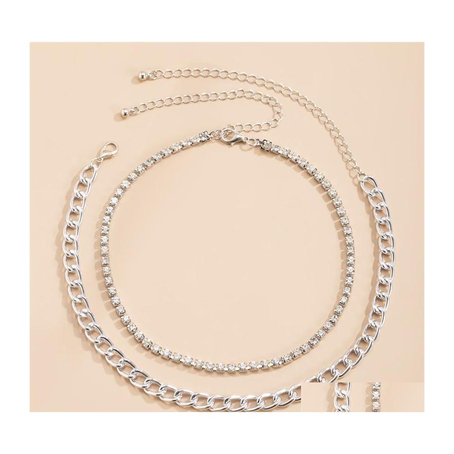 Chokers Rhinestone Choker Chunky Statement Necklace For Women Mitlayer Gold Sier Collar Party Accessories 3524 Q2 Drop Delivery Jewe Dhtrg
Chokers Rhinestone Choker Chunky Statement Necklace For Women Mitlayer Gold Sier Collar Party Accessories 3524 Q2 Drop Delivery Jewe Dhtrg