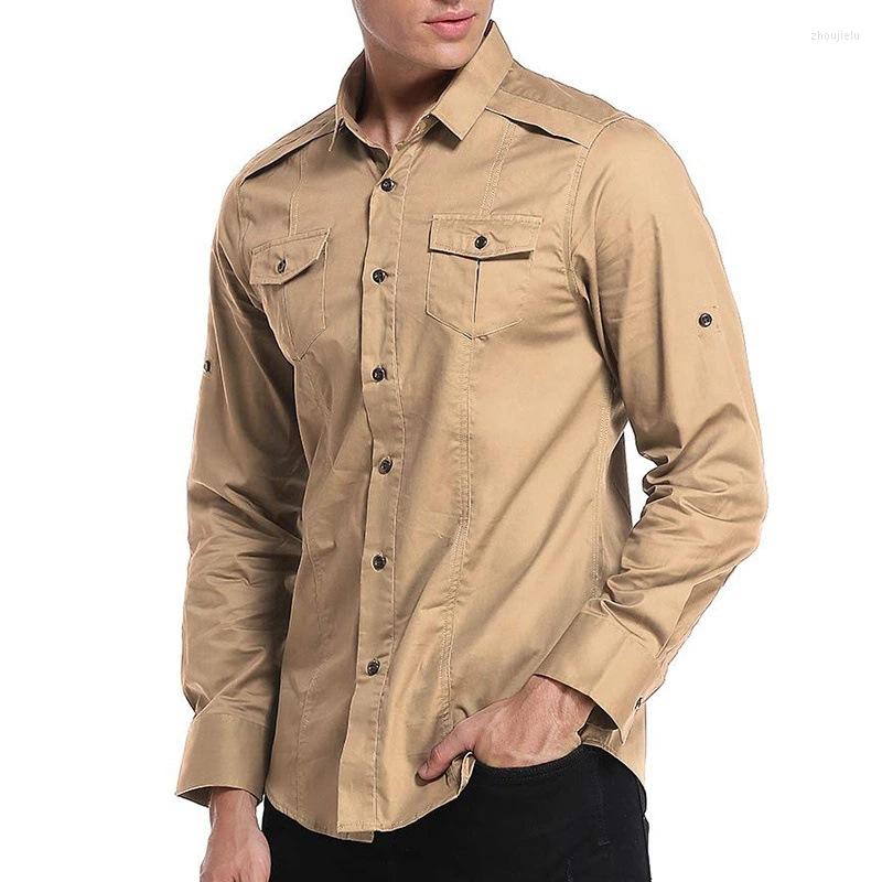 Men' Casual Shirts Fall Winter Men' Fashion Outdoor Long Sleeve Workwear Shirt US Size, Black
Men' Casual Shirts Fall Winter Men' Fashion Outdoor Long Sleeve Workwear Shirt US Size, Black