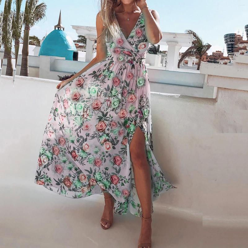 Casual Dresses High Neck Sundress Waist V-neck Women's Bohemian And Dress Beach Swinging Maxi Cotton For Women Summer, Green
Casual Dresses High Neck Sundress Waist V-neck Women's Bohemian And Dress Beach Swinging Maxi Cotton For Women Summer, Green