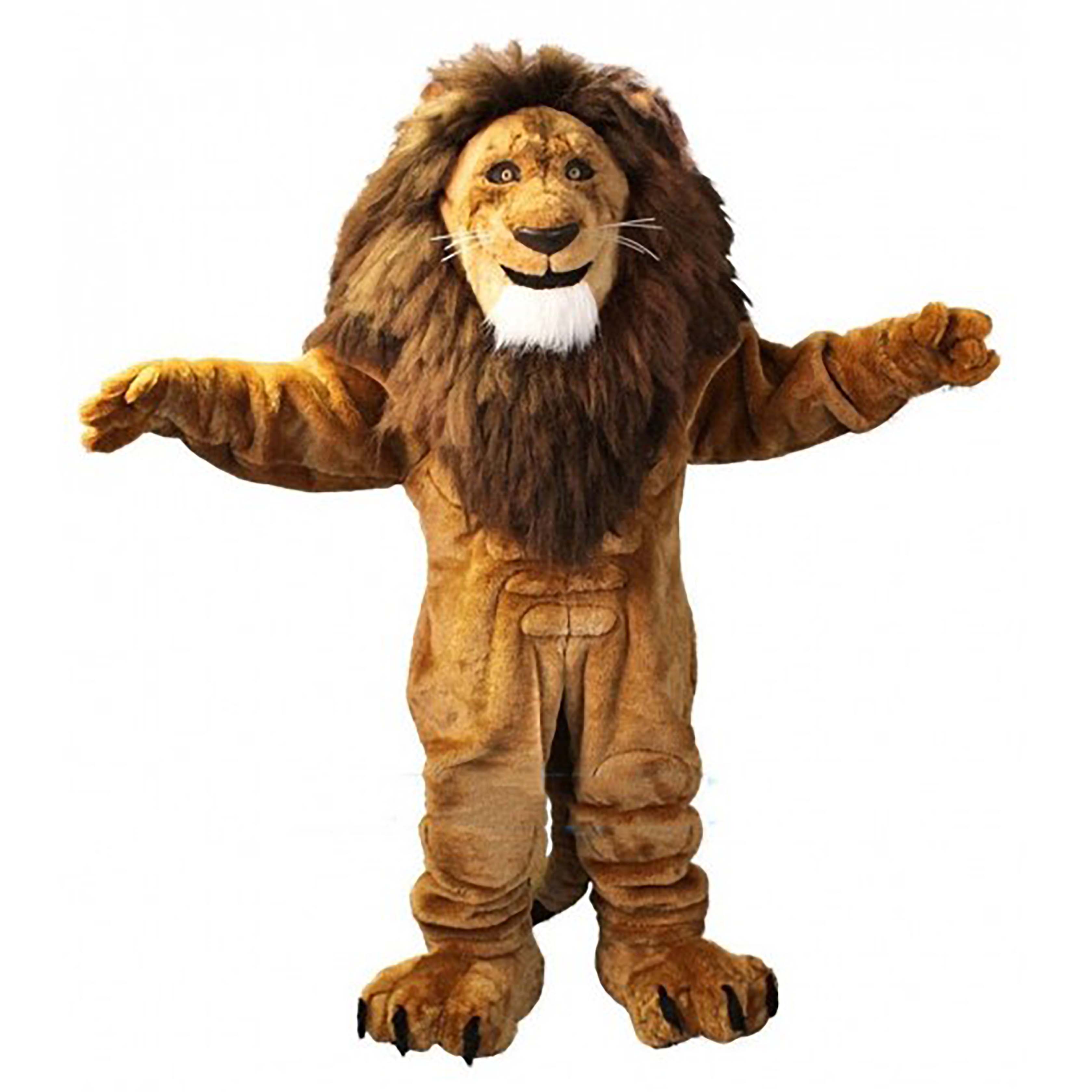 Adult Lion Mascot Costume Fursuit Halloween Suit Cartoon Outfits Party Dress, As picture
Adult Lion Mascot Costume Fursuit Halloween Suit Cartoon Outfits Party Dress, As picture