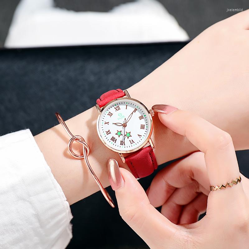Wristwatches Fashion Round Quartz Luminous Cartoon Star Dial Casual Watch Leather Strap Fashionable Clock For Waterproof Wristwatch Women, Black
Wristwatches Fashion Round Quartz Luminous Cartoon Star Dial Casual Watch Leather Strap Fashionable Clock For Waterproof Wristwatch Women, Black