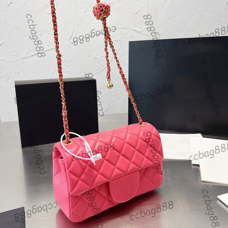 22C Pearl Crush Rectangular Square Lambskin Bags Classic Mini Flap Quilted With Antique Gold Plait Metal Hardware Matelasse Chain Crossbody Shoulder Handbags 20CM, Box
22C Pearl Crush Rectangular Square Lambskin Bags Classic Mini Flap Quilted With Antique Gold Plait Metal Hardware Matelasse Chain Crossbody Shoulder Handbags 20CM, Box