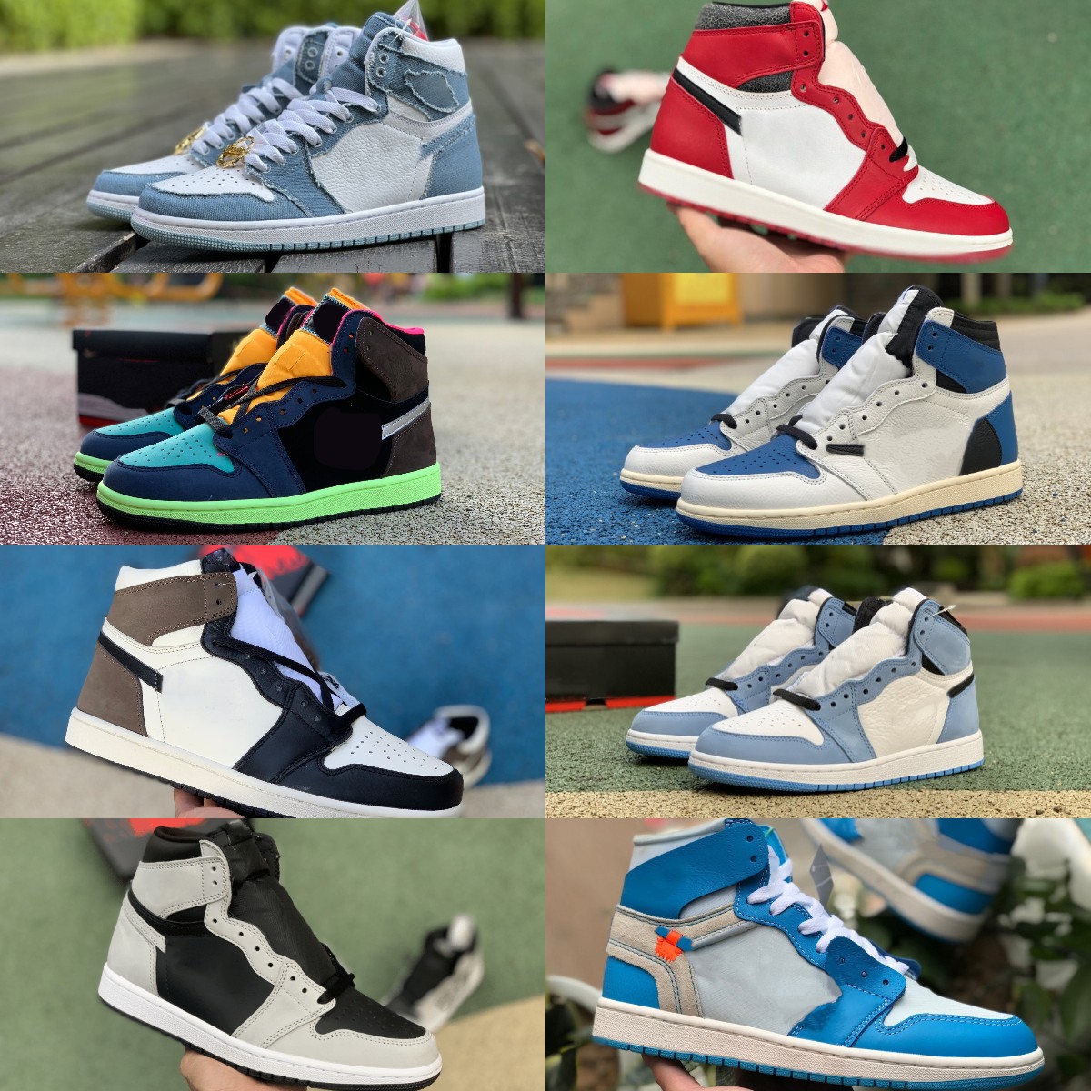 Jumpman 1 1s High Sports Basketball Shoes Men Women Chicago Lost Found Bio Hack Shadow 2.0 Denim Banned Hyper Royal Dark Mocha Turbo Green Designer Trainers Sneakers S1, Please contact us
Jumpman 1 1s High Sports Basketball Shoes Men Women Chicago Lost Found Bio Hack Shadow 2.0 Denim Banned Hyper Royal Dark Mocha Turbo Green Designer Trainers Sneakers S1, Please contact us