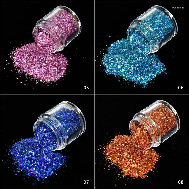 Nail Glitter 1Box 10ML Holographic Sequins Flake 12 Colors Mixed Ultra-thin Colorful Hologram Powder Flakes 10g
Nail Glitter 1Box 10ML Holographic Sequins Flake 12 Colors Mixed Ultra-thin Colorful Hologram Powder Flakes 10g