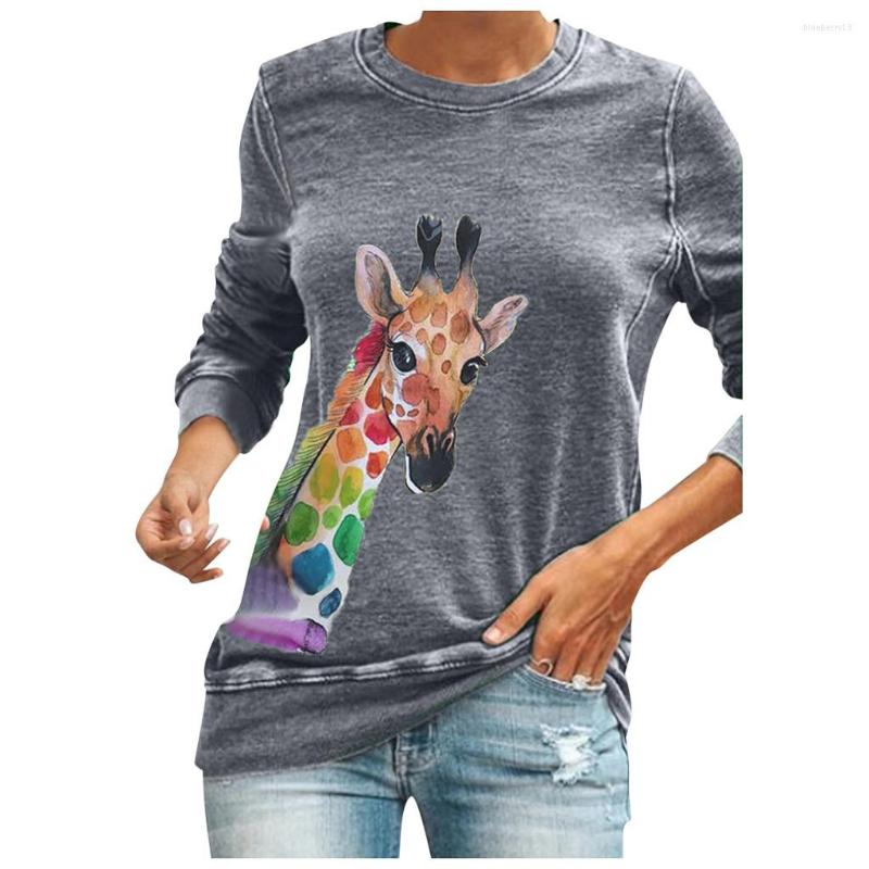 Women's T Shirts Women's Giraffe Fun Pattern Printed Long-sleeved Hooded Sweatshirt Casual Sweatshirts Hoodies 2022 Ladies Streetwear, Green
Women's T Shirts Women's Giraffe Fun Pattern Printed Long-sleeved Hooded Sweatshirt Casual Sweatshirts Hoodies 2022 Ladies Streetwear, Green