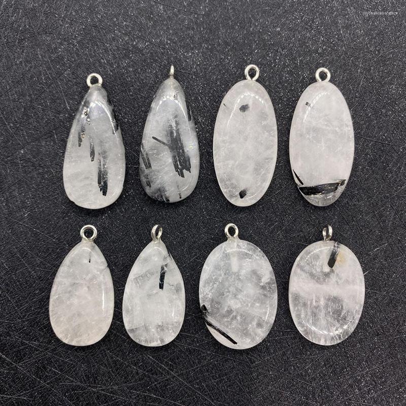 Charms 1pcs Natural Stone Pendant Drop-shaped Egg-shaped Crystal Necklace For DIY Handmade Fashion Jewelry Accessories
Charms 1pcs Natural Stone Pendant Drop-shaped Egg-shaped Crystal Necklace For DIY Handmade Fashion Jewelry Accessories