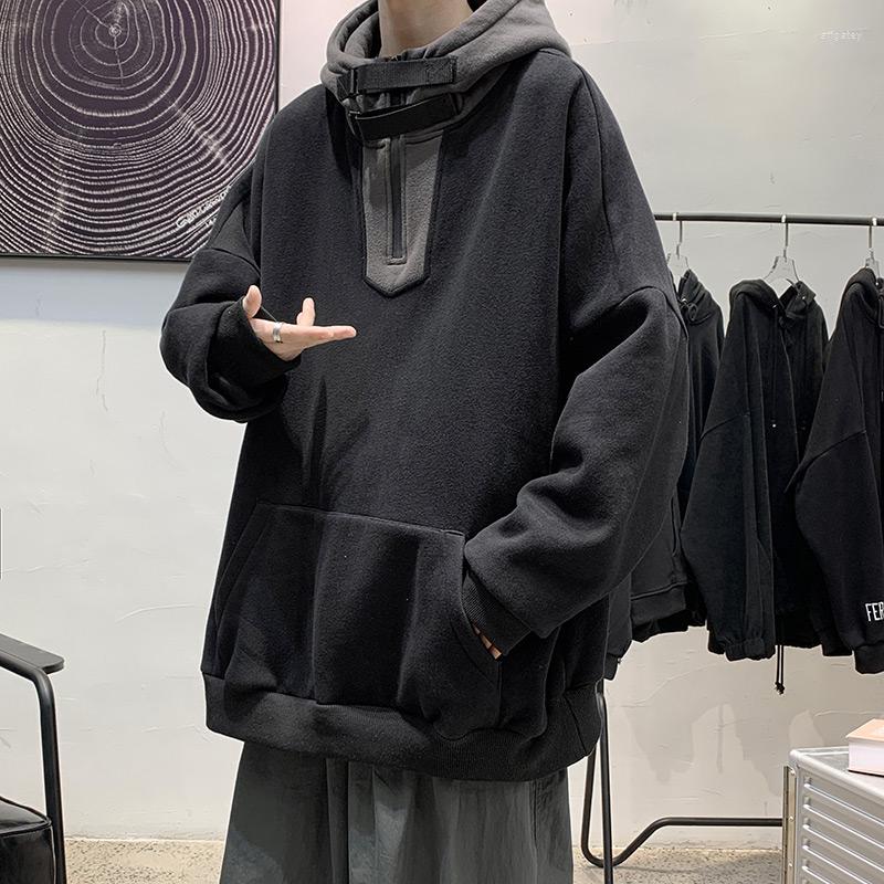 Men's Hoodies Black Korean Loose Leisure Oversize Top Compfy Hoodie Men Streetwear Zipper Winter Tops BG50HS, Style2
Men's Hoodies Black Korean Loose Leisure Oversize Top Compfy Hoodie Men Streetwear Zipper Winter Tops BG50HS, Style2