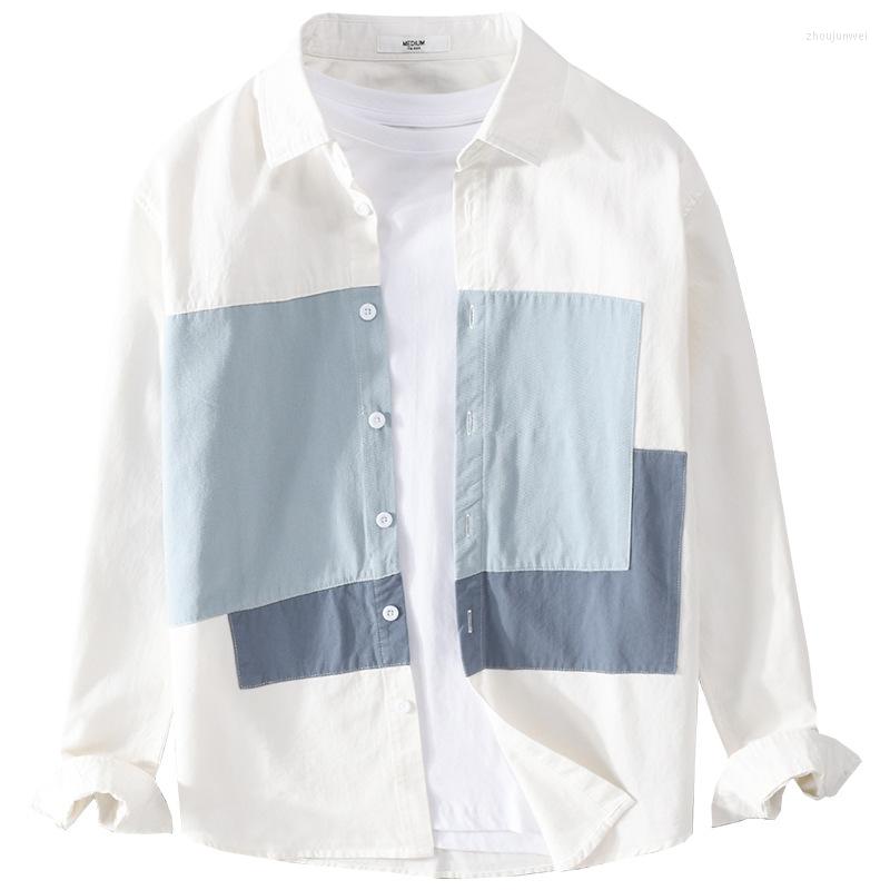 Men's Casual Shirts Men's Stitching Cotton Long-sleeves Male Comfortable Handsome Versatile Youthful Mens Fashion Spring, Green
Men's Casual Shirts Men's Stitching Cotton Long-sleeves Male Comfortable Handsome Versatile Youthful Mens Fashion Spring, Green