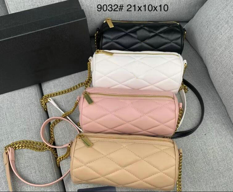 Women Designers Barrel-shaped Shoulder Bags Chain Diamond shape Crossbody Bag Pu Leather Handbag Tote Flip Cover Diagonal Messenger Bags, Black
Women Designers Barrel-shaped Shoulder Bags Chain Diamond shape Crossbody Bag Pu Leather Handbag Tote Flip Cover Diagonal Messenger Bags, Black