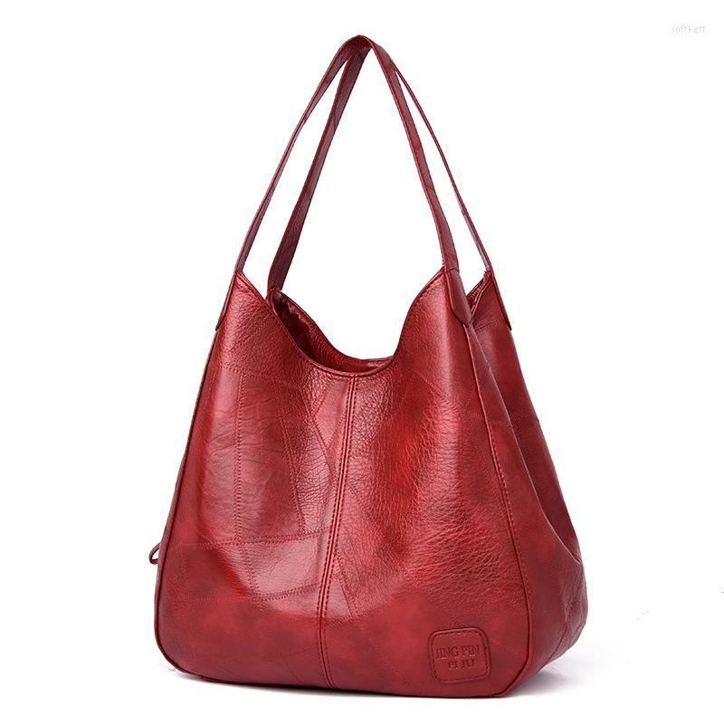 Evening Bags Soft Leather Shoulder Bag 2022 Women Large Capacity Messenger Designer Ladies Handbag, Black
Evening Bags Soft Leather Shoulder Bag 2022 Women Large Capacity Messenger Designer Ladies Handbag, Black