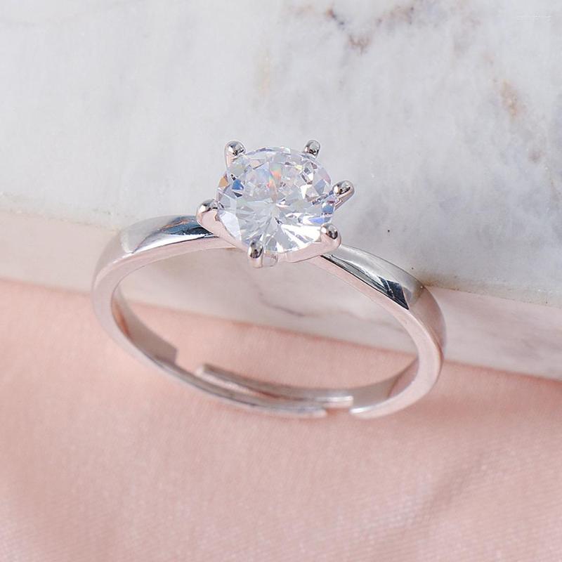 Wedding Rings 2022 Love Gift Crystal Diamond Ring Silver Rhinestone Proposal Single Lady Essential Jewelry Accessories For Women
Wedding Rings 2022 Love Gift Crystal Diamond Ring Silver Rhinestone Proposal Single Lady Essential Jewelry Accessories For Women