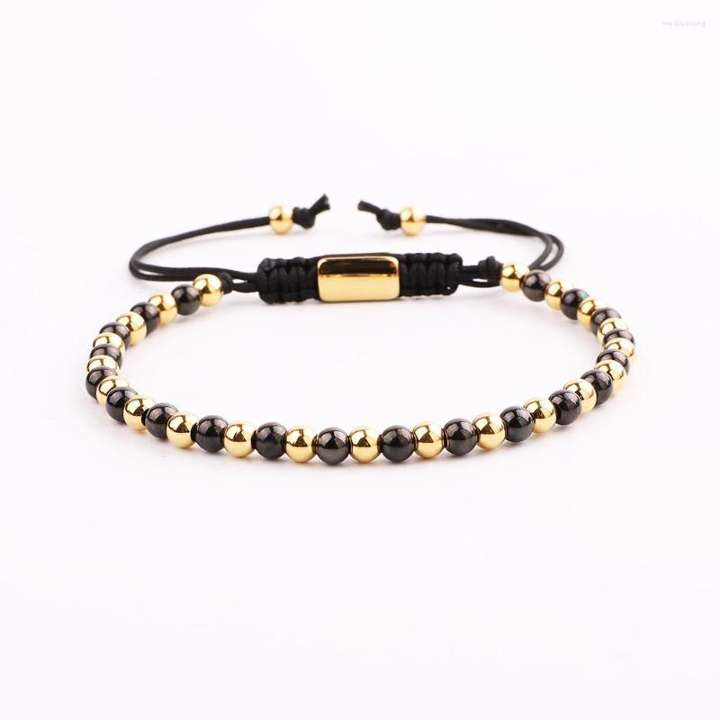 Strand JARAVVI High Quality Men Bracelet Simple Design 4mm Small Stainless Steel Beads Macrame Friendship Jewelry Gift
Strand JARAVVI High Quality Men Bracelet Simple Design 4mm Small Stainless Steel Beads Macrame Friendship Jewelry Gift