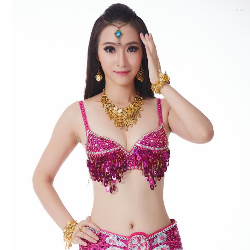 Stage Wear Women Lady Sexy Belly Dance Top Bra Bellydance Twinkling Sequined Beaded Fringe Dancing Costume Dancewear Underwear, Black
Stage Wear Women Lady Sexy Belly Dance Top Bra Bellydance Twinkling Sequined Beaded Fringe Dancing Costume Dancewear Underwear, Black
