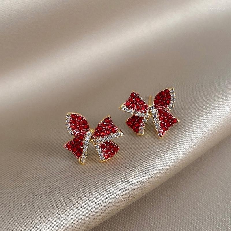 Stud Earrings 2022 Sexy Red Stone Bow For Woman Fashion Jewelry Gothic Accessories Party Girl's Unusual
Stud Earrings 2022 Sexy Red Stone Bow For Woman Fashion Jewelry Gothic Accessories Party Girl's Unusual