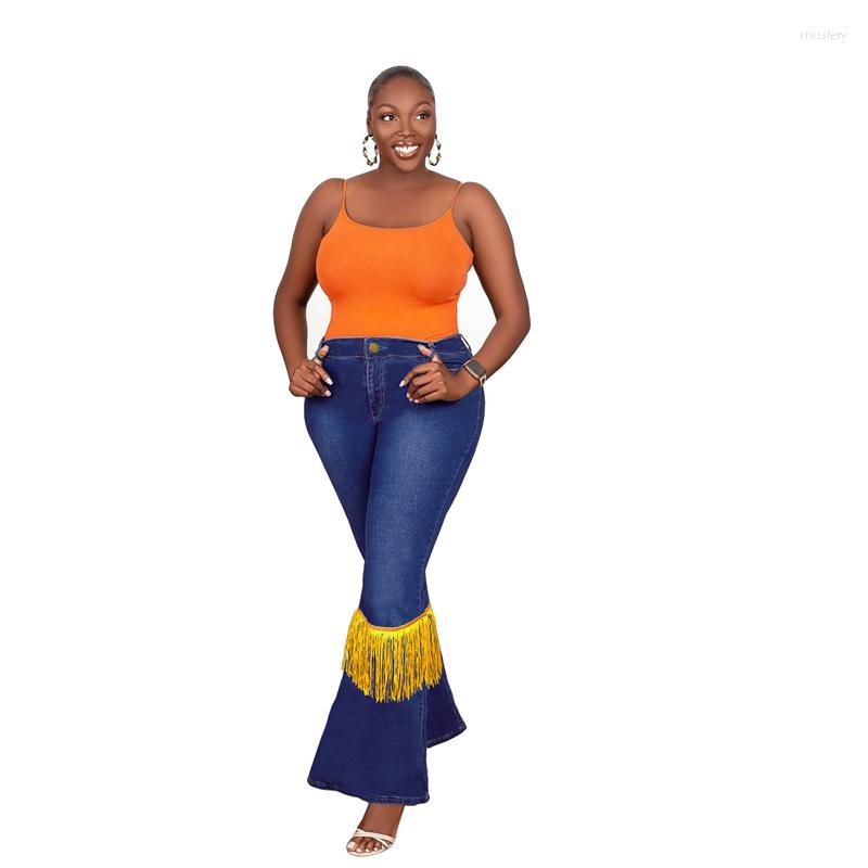 Women' Jeans Women High Waist Denim Bell Bottom Slim Tassel Flare Pants Ladies Skinny Full Length Flared Mom Petite Woman, Light blue
Women' Jeans Women High Waist Denim Bell Bottom Slim Tassel Flare Pants Ladies Skinny Full Length Flared Mom Petite Woman, Light blue