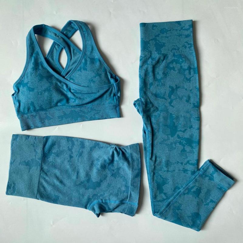 Active Sets 3 PCS Adapt Camo Seamless Yoga Set For Women Workout Summer Clothes Sports Suit Crop Top Bra Running Shorts Gym Leggings, Dark green set 2
Active Sets 3 PCS Adapt Camo Seamless Yoga Set For Women Workout Summer Clothes Sports Suit Crop Top Bra Running Shorts Gym Leggings, Dark green set 2