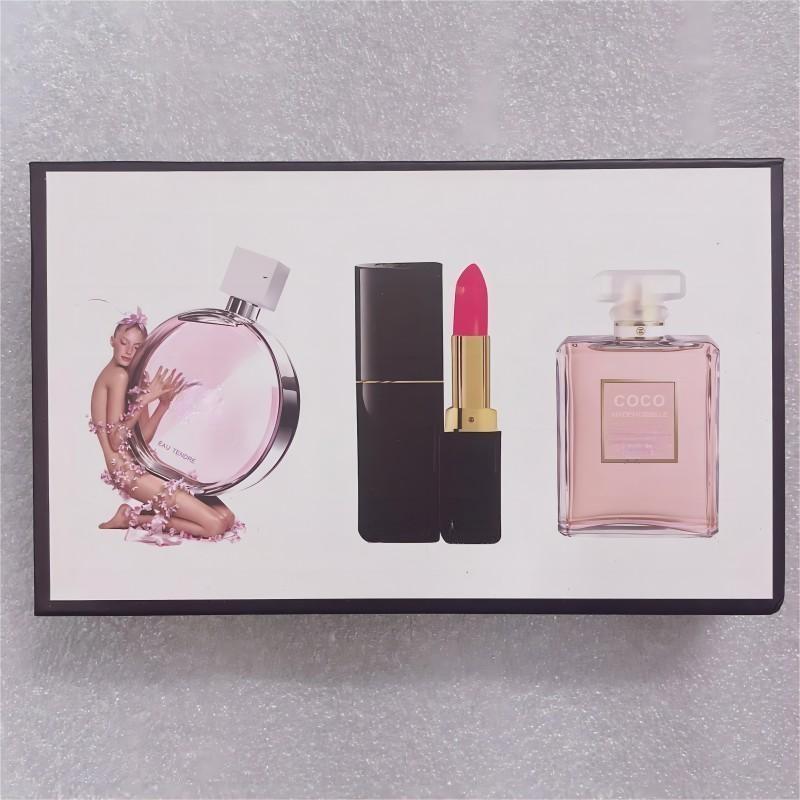 Gift Box Women Glass Bottle Perfume Original Gift Box Glass Bottle 5Ml X4 Fast Transportation 10A