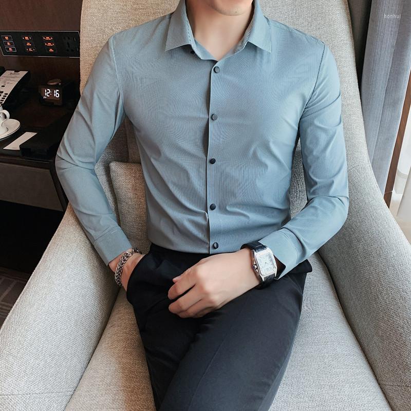 Men's Casual Shirts Classic Solid Color Men 2022 Autumn Long Sleeve Slim Shirt Ice Silk Seamless High Elasticity Chemise Homme, White
Men's Casual Shirts Classic Solid Color Men 2022 Autumn Long Sleeve Slim Shirt Ice Silk Seamless High Elasticity Chemise Homme, White