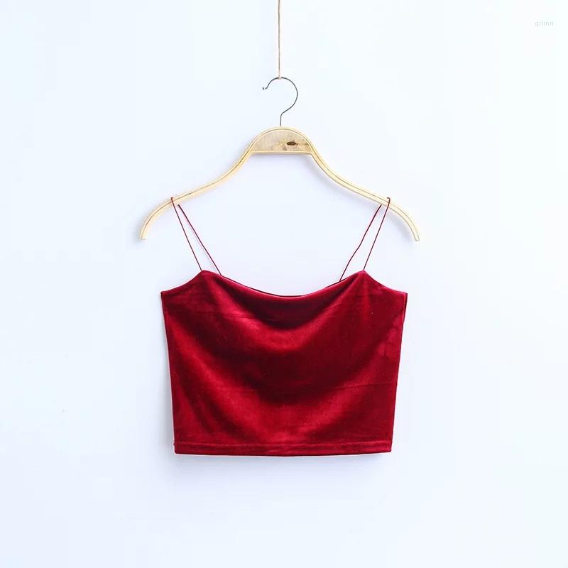 Women's Tanks 2022 Fashion Sexy Spaghetti Straps Tank Top Velvet Short Crop 7 Colors Boob Tube Bustier Brief Vest T-shirts Tee, Black
Women's Tanks 2022 Fashion Sexy Spaghetti Straps Tank Top Velvet Short Crop 7 Colors Boob Tube Bustier Brief Vest T-shirts Tee, Black